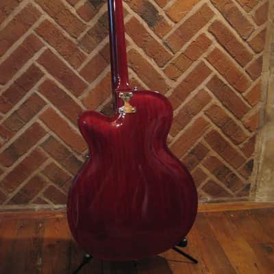 Vintage Italian Contessa HG-130 F Hole Archtop Semi acoustic Hollow Body Jazz Guitar image 5