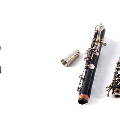 Vintage Rare Top Clarinet Amati Kraslice +Mouthpiece, Cap&Ligature~FULL Boehm~Made in Czechoslovakia image 9
