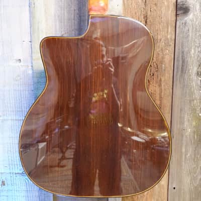 Gitane D-500 Gran Bouche Professional Gypsy Jazz Manouche Guitar - High Gloss Natural w/ Aging Top Toner w/ Deluxe Gig Bag image 19