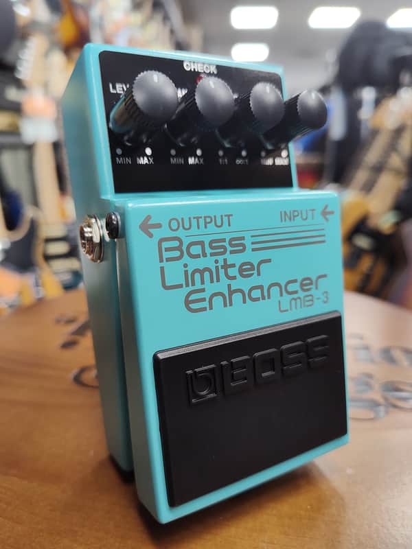 Boss LMB-3 Bass Limiter Enhancer (Silver Label) - Blue image 1