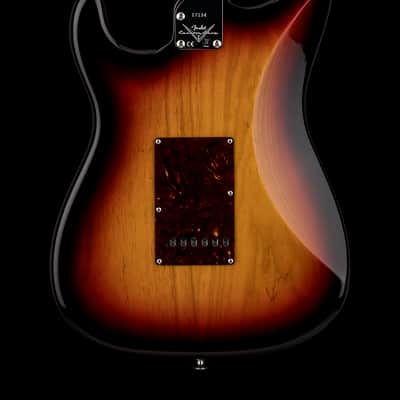 Fender Custom Shop American Custom Stratocaster NOS (2024) - Chocolate 3-Color Sunburst #17134 with Original Hard Case image 2