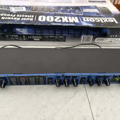 Lexicon MX200 Dual Reverb Effects Processor 2010s - Black image 6