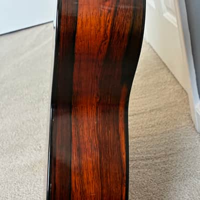 Luthier built 1980 - solid Brazilian Rosewood B/S image 3