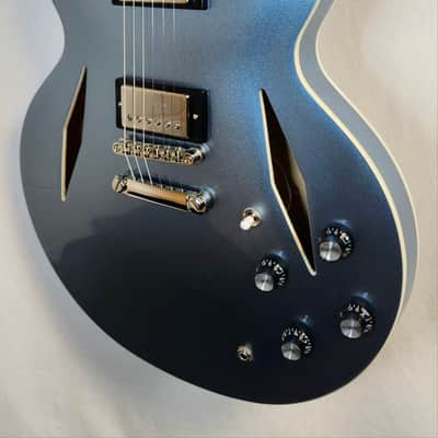 Epiphone Dave Grohl DG-335 Hollowbody Guitar, Pelham Blue W/HSC 2025 image 6