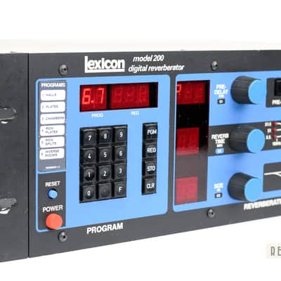 Lexicon Model 200 Digital Reverb image 5