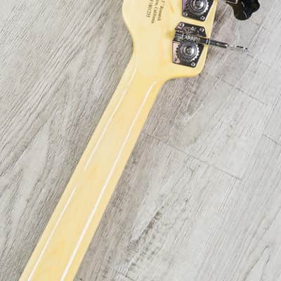 G&L USA CLF Research L-2000 Electric Bass Maple Fretboard Jet Black w/ Hard Case image 10