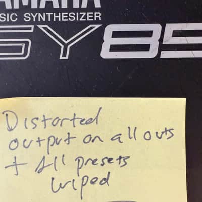 Yamaha SY-85 AS-IS image 6