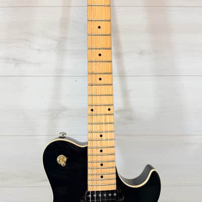 Samick Greg Bennett Fastback Quilt Top Electric Guitar – Offset LP Style w/ Early 2000's image 3