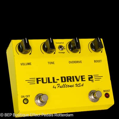 Fulltone Full Drive 2 Ferrari Yellow Custom Shop made in the USA image 1