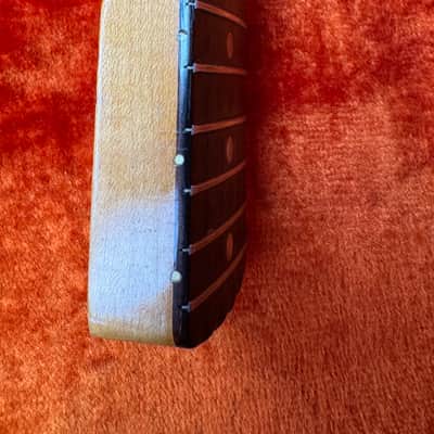 1968 Fender Stratocaster Neck – Original Nitro, A-Width, Rosewood Veneer, Original Frets, rare image 12