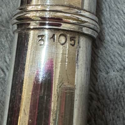 Argonaut Vintage Italian Flute 1960 - Silver Plated image 19