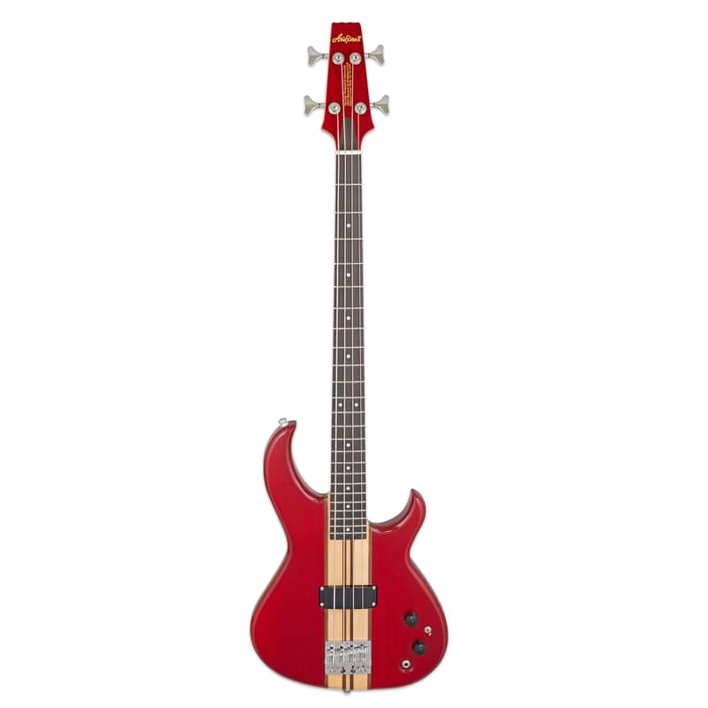 Aria SB-700-WA Pro II Ash Body Cutaway Maple/Walnut 7ply Neck 4-String Bass Guitar image 1
