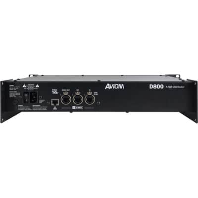 Aviom D800 A-Net Distributor with A-Net Bridge input image 2