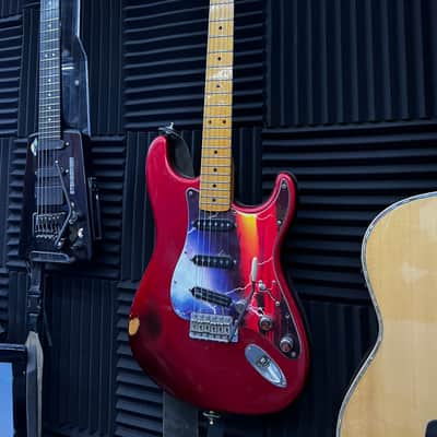 Fender Eric Johnson Stratocaster with Maple Fretboard 2005 - 2013 - Candy Apple Red image 5