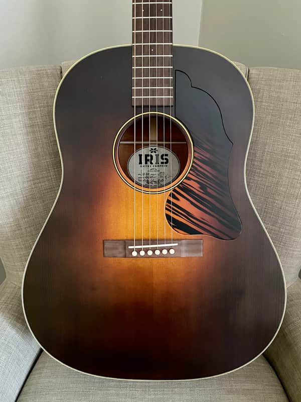 Iris DF Slope Shoulder Dreadnought Sunburst image 1