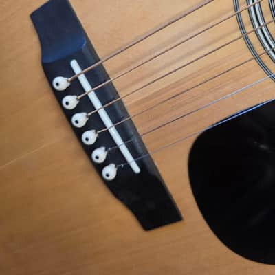 Ibanez Vintage MIJ Series 644 Orchestra Model Style Acoustic Guitar w Hard Case Hang Tags 1970s image 3