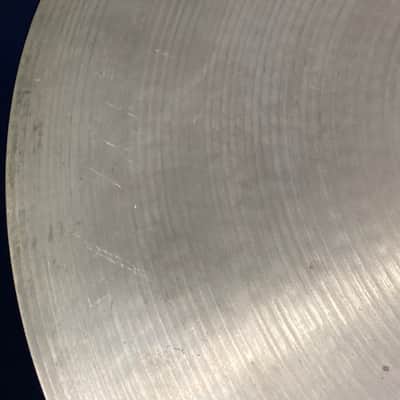 Zildjian - 18" A Crash Cymbal (Cracked) 1350g 1960s - Natural image 6