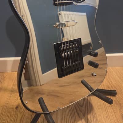 Harley Benton TE-20HH SBK Standard Series Infinity Mirror Electric Guitar image 3