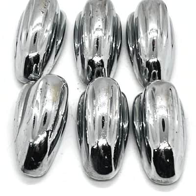 6 Vintage 60s/70s/80s Slingerland #565 Small Lugs with Mounting Screws - SSL-206-S image 1