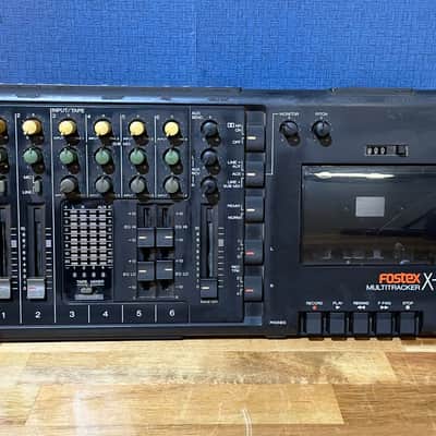 Fostex X-26 Vintage 4-Track Cassette Recorder - Black image 1