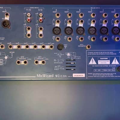 rare Allen & Heath WZ12:2DX Desktop/Rack Console, Mixing Deck, Mixer, Analogue 12 Input Mixer with Digital Effects image 4
