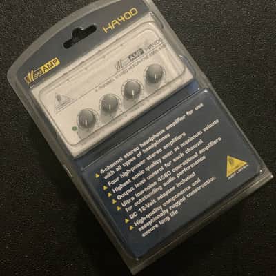 Behringer MicroAMP HA400 4-Channel Headphone Amplifier 2001 - Present - Standard image 2