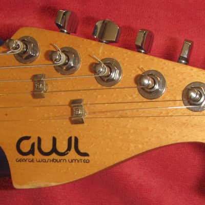 Washburn GWL Strat style electric guitar 2000's? - Gloss Black image 4