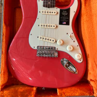 Fender American Vintage II 61 Stratocaster - Fiesta Red /8lbs. 0.2oz. #V2441038 image 3