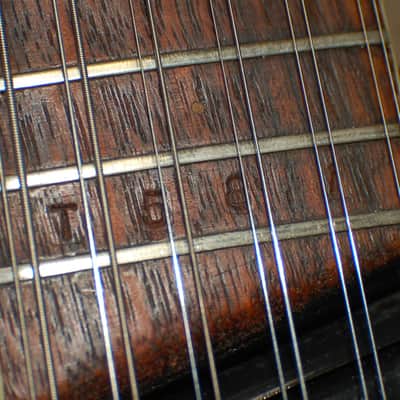 Video Demo 1966 Mosrite Mark XII 12 String Sunburst Pro Setup Original Hard Shell Case image 11