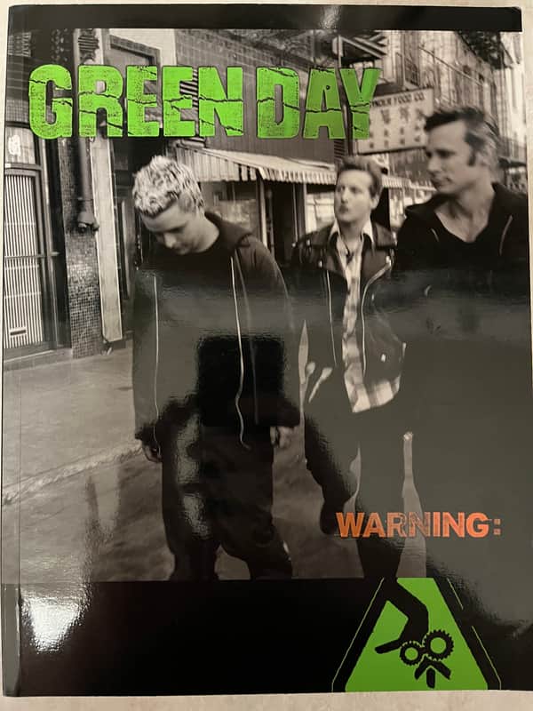 Green Day - Warning- Guitar Tab / Tablature Book image 1