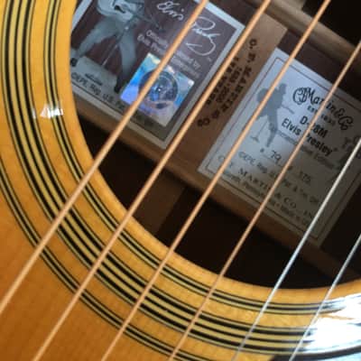 Martin D28M Elvis Presley 2007 Acoustic Guitar Natural image 6