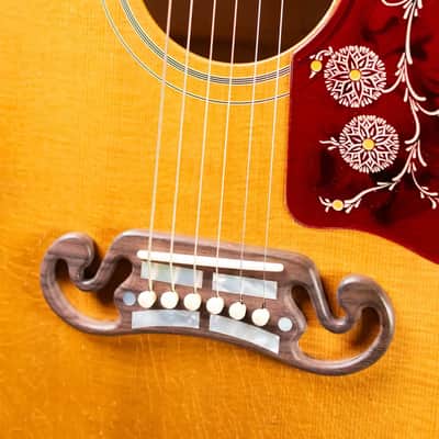 Gibson Custom Shop 1957 SJ-200 Murphy Lab Light Aged Acoustic Guitar - Dark Natural with Hardshell Case image 17