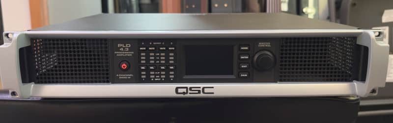 QSC PLD4.3 PLD Series Power Amp 2010s - Black/Silver image 1
