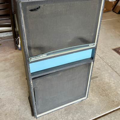Vintage 1970s Acoustic 370 Bass Amplifier & 301 Cabinet LOUD! STONER ROCK! DOOM! image 2