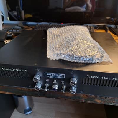 Mesa Boogie Stereo Simul-Class 2:Ninety 2-Channel 90-Watt Power Amplifier 1992 - 2013 - Black image 2