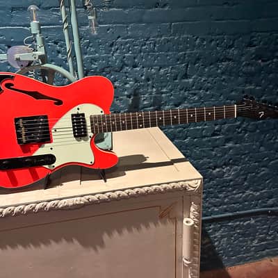 Partscaster Tele Thinline 2022 - Fiesta Red image 1