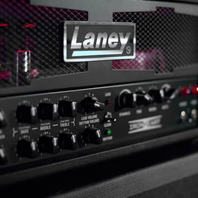 Laney IRONHEART 1RT120H 3 channel all-tube amp head image 3