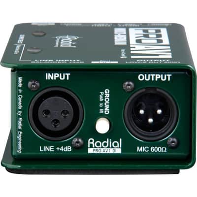 RadialPro AV1 Multi-Media Direct Output Box image 3