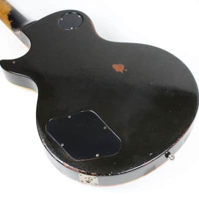 1978 Gibson Les Paul Standard Factory Black Kahler Tremolo ~Killer RELIC~ Chainsaw Case 1970s USA LP image 14