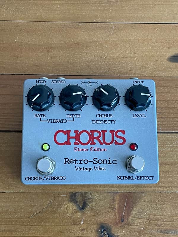 Retro-Sonic Chorus Stereo Edition - Chorus/Vibrato Pedal – Boutique CE-1 Handmade in Canada imagen 1