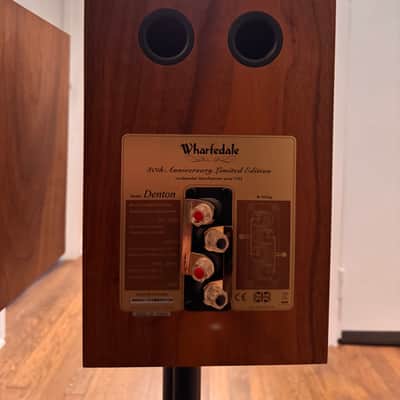 Wharfedale Denton 80th Anniversary Speakers w/ Wharfedale Stands Bild 9