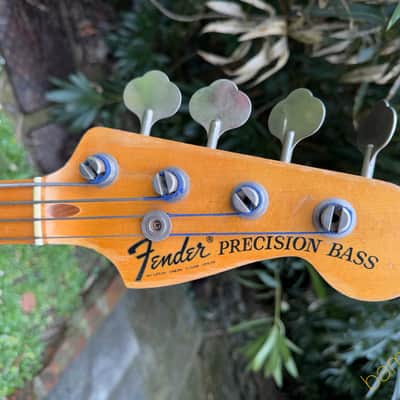 1975 Fender Precision Bass Fretless with Maple Board - Natural - OHSC image 2