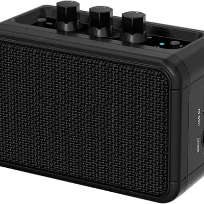 Mini Electric Guitar Amplifier, with Clean Overdrive Effects,Support BT/Headphone Connection,5W Indoor Music Pratice Speaker (Dark) image 1