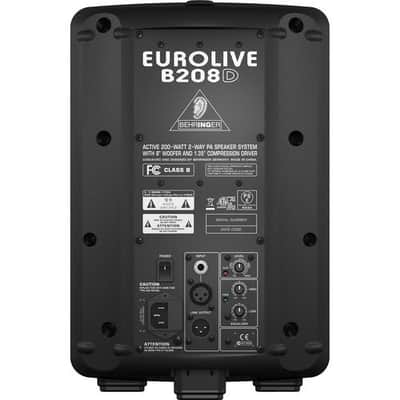 Behringer Eurolive B208D Active 200-Watt 2-Way PA Speaker System image 3