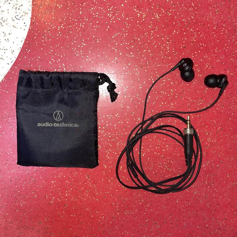 Audio Technica EP3 Dynamic In-Ear Headphones Monitors - Tested imagen 1