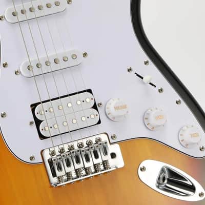 39 Inch Left Handed Electric Guitar Kit Bundle Black, Starter Pack with Accessories image 2