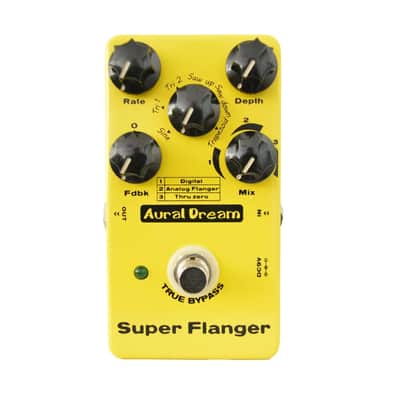 Aural Dream Super Flanger Pedal,3 Types,6 Modulation Waves and 2 Feedback Modes Reaching 36 Effects;True Bypass,price include the import duty to US buyer image 1