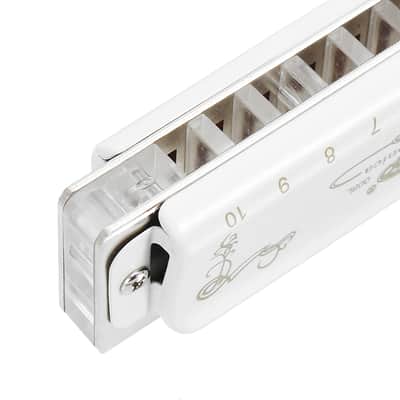 10 Hole Harmonica Professional Blues Harp - Key of F image 7