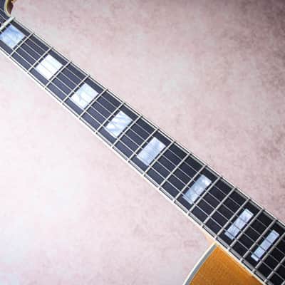 GIBSON USA Custom Shop Crimson Division L-5 CES Archtop "Natural + Ebony" (2014) image 10