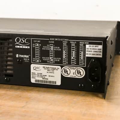 QSC PLX1202 2-Channel Power Amplifier CG015P1 image 7